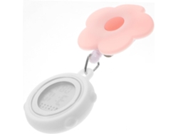 Reloj Electrónico Retráctil Silicona Acero Inoxidable Enfermera Mujer Médico Hospitalario Diseño Floral