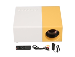 Projetor Mini Led com 100 Lumens e resolução 1920x1080p EOOCOO