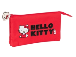Estuche Triple HELLO KITTY Iconic (22 x 3 x 12 cm)