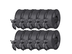 Filamento para impresora 3D, impresión de alta velocidad, antienhebrado, PLA mate gris OEM