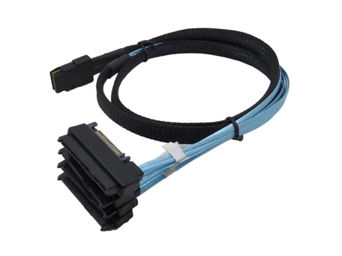 Minicable de 0,5 m para adaptador de disco duro SSD e instalación de transmisión