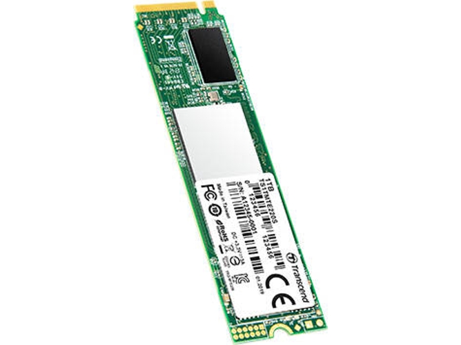 Disco SSD Interno TRANSCEND TS1TMTE220S (1 TB - M.2 PCI-Express - 3500 MB/s)