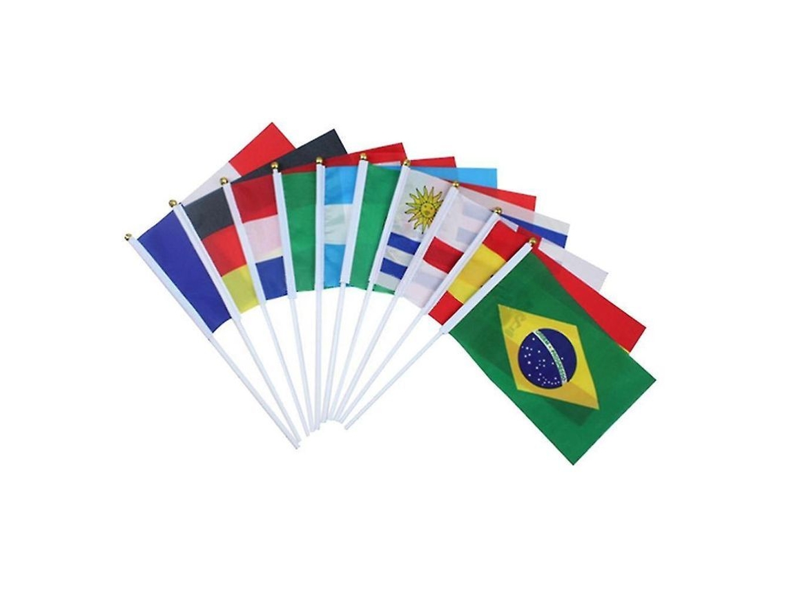 32 Banderas Nacionales Portátiles Con Astas Para Eventos Y Decoración reino Unido