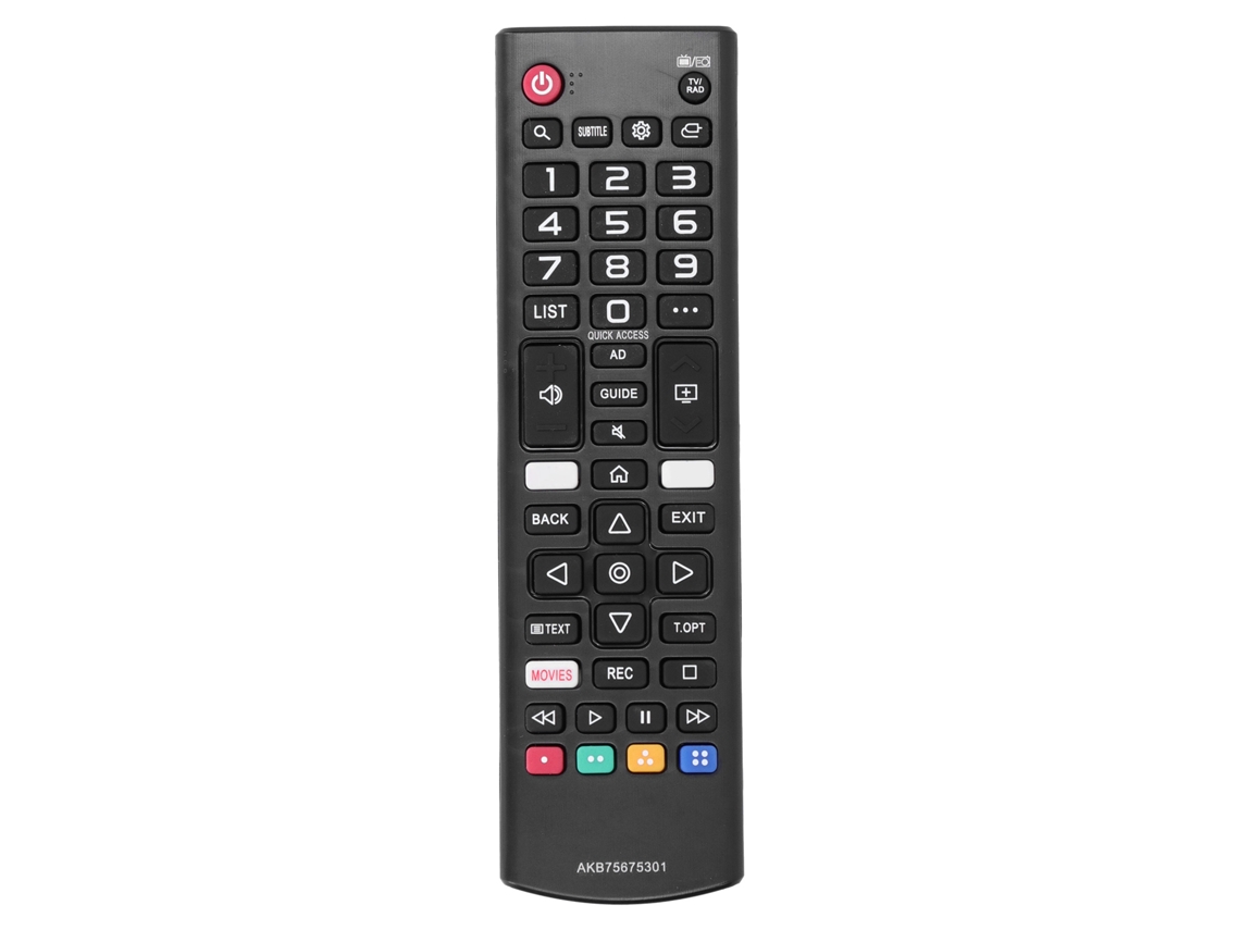 Controle Remoto Para Tv Lcd Akb75675301 Substituto Inteligente Compatível Com Televisores