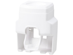 Dispensador Automático De Pasta De Dientes Y Soporte De Pared Para Cepillos De Dientes (blanco)
