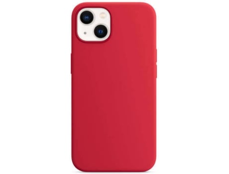 Carcasa para iPhone 13 MISTERCAPAS Piel Rojo