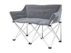 Silla De Camping De 2 Plazas, Con Reposabrazos, Capacidad De 240 Kg, Acolchada, Para Pesca.