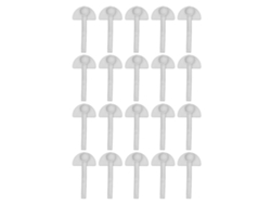 20 Bebederos Para Abejas, Diseño De Pico De Pato, Herramienta De Apicultura De Plástico Duradero.