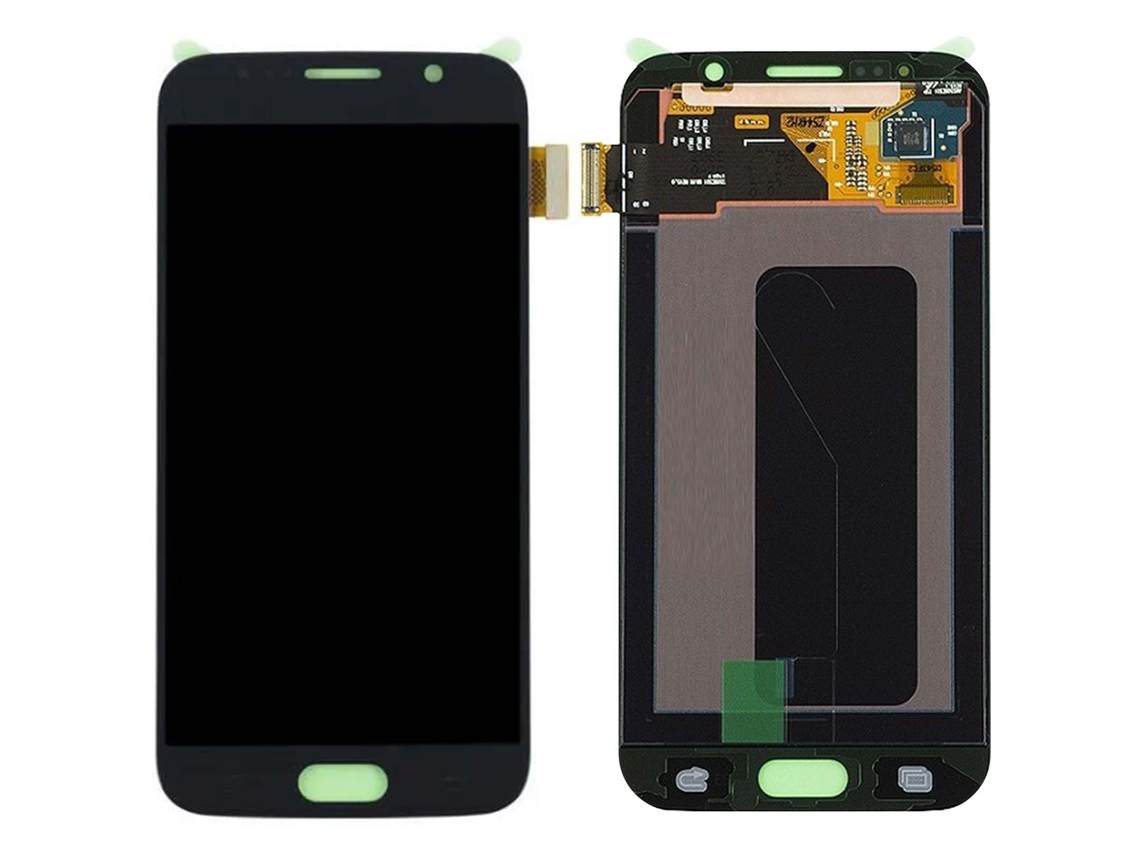 Bloque Completo Samsung Galaxy S6 Pantalla LCD Cristal Táctil Compatible Negro CLAPPIO