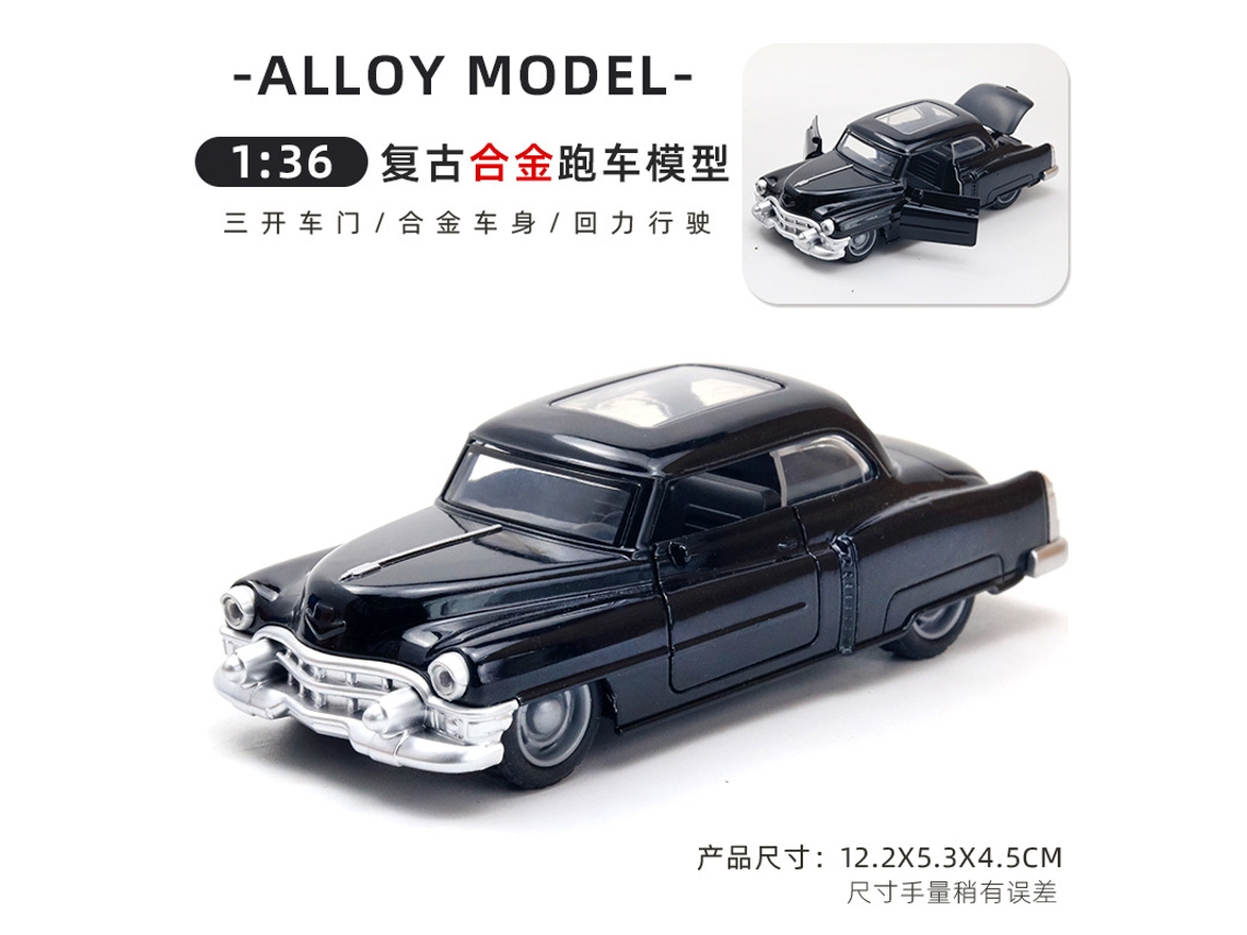 Modelo De Coche De Metal Fundido A Escala 1/36, Figura De Coche De Juguete, Regalo Para Niños