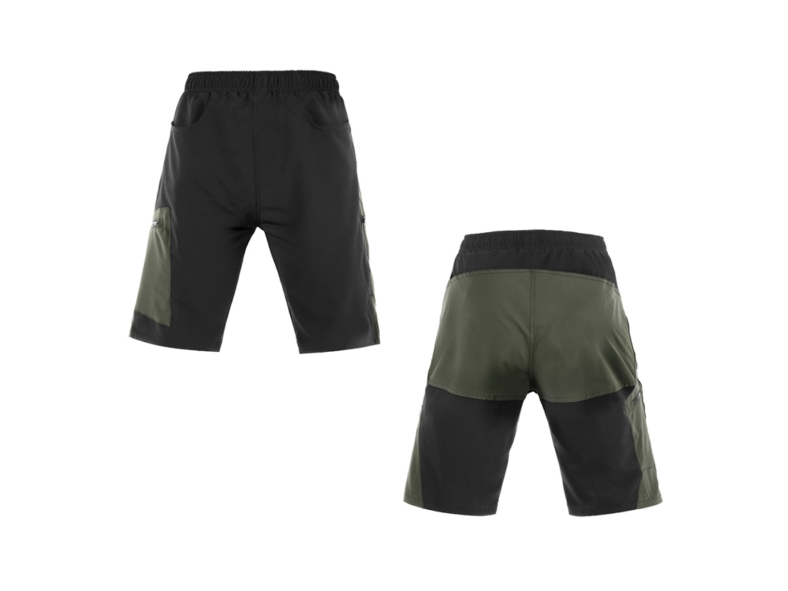 Pantalones Cortos De Ciclismo Con Relleno 3d Para Hombre, Transpirables Y Sueltos, Deportes Al Aire Libre Mtb Running