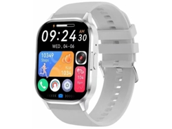 Reloj inteligente con pantalla Amoled, llamadas Bluetooth, asistente de voz, monitorización de frecuencia cardíaca y presión arterial, y múltiples modos ESP Bestvite