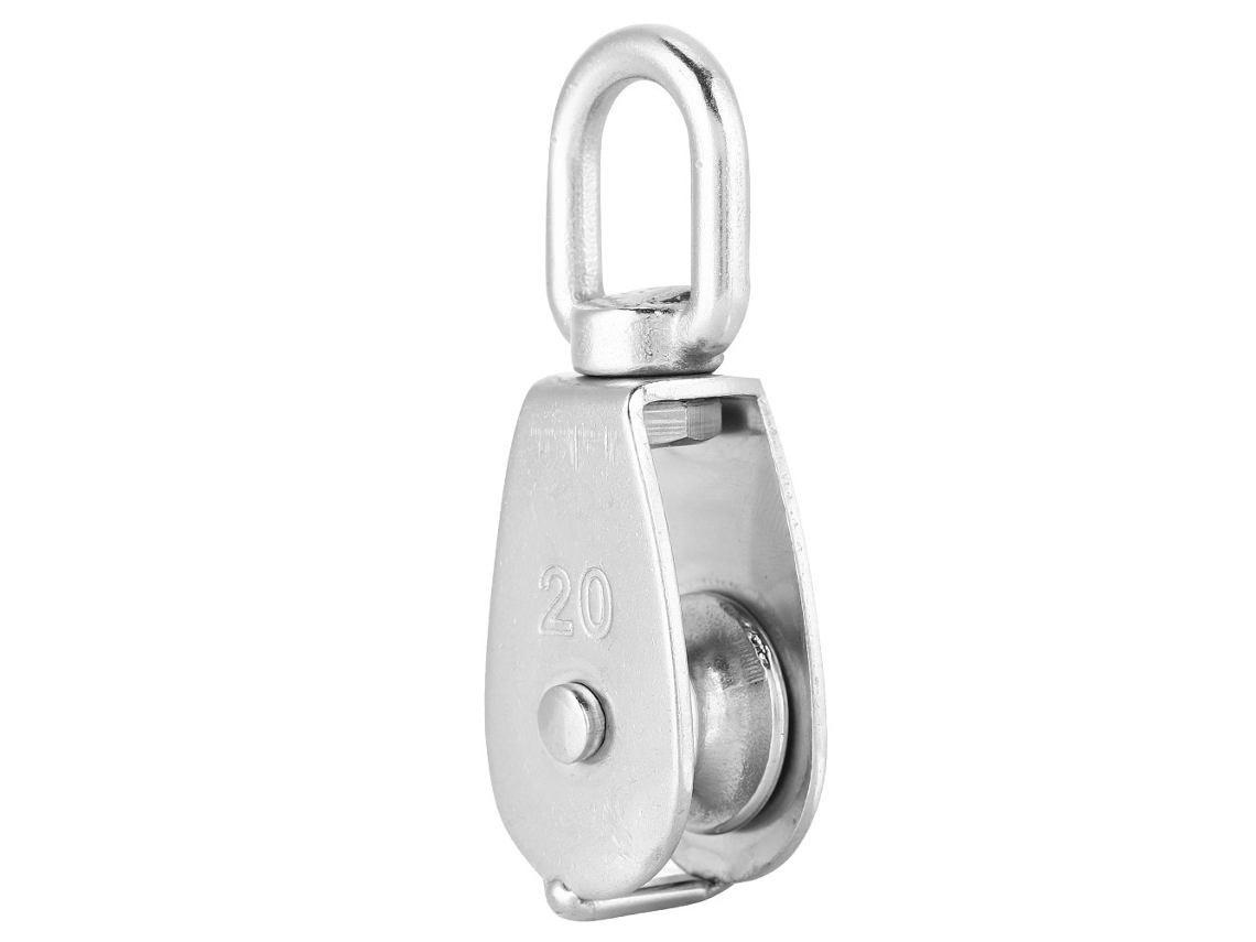 Polea giratoria Anub de acero inoxidable 304 para cable de acero de alta resistencia (m20)