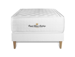 Canapé de Matrimonio Buckingham Memória Altura ROYAL PALACE BEDDING Espuma con memoria Blanco (90x200)
