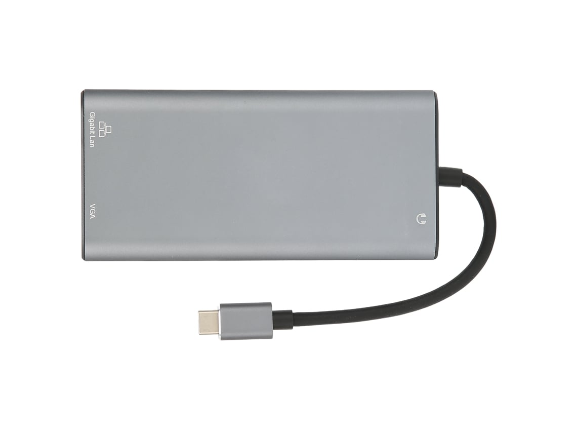 Estação De Docking Multifuncional (adaptador Vga Saída 4k) (autorizado Pela Marca) Onten Uc601 Usb-c 12 Em 1