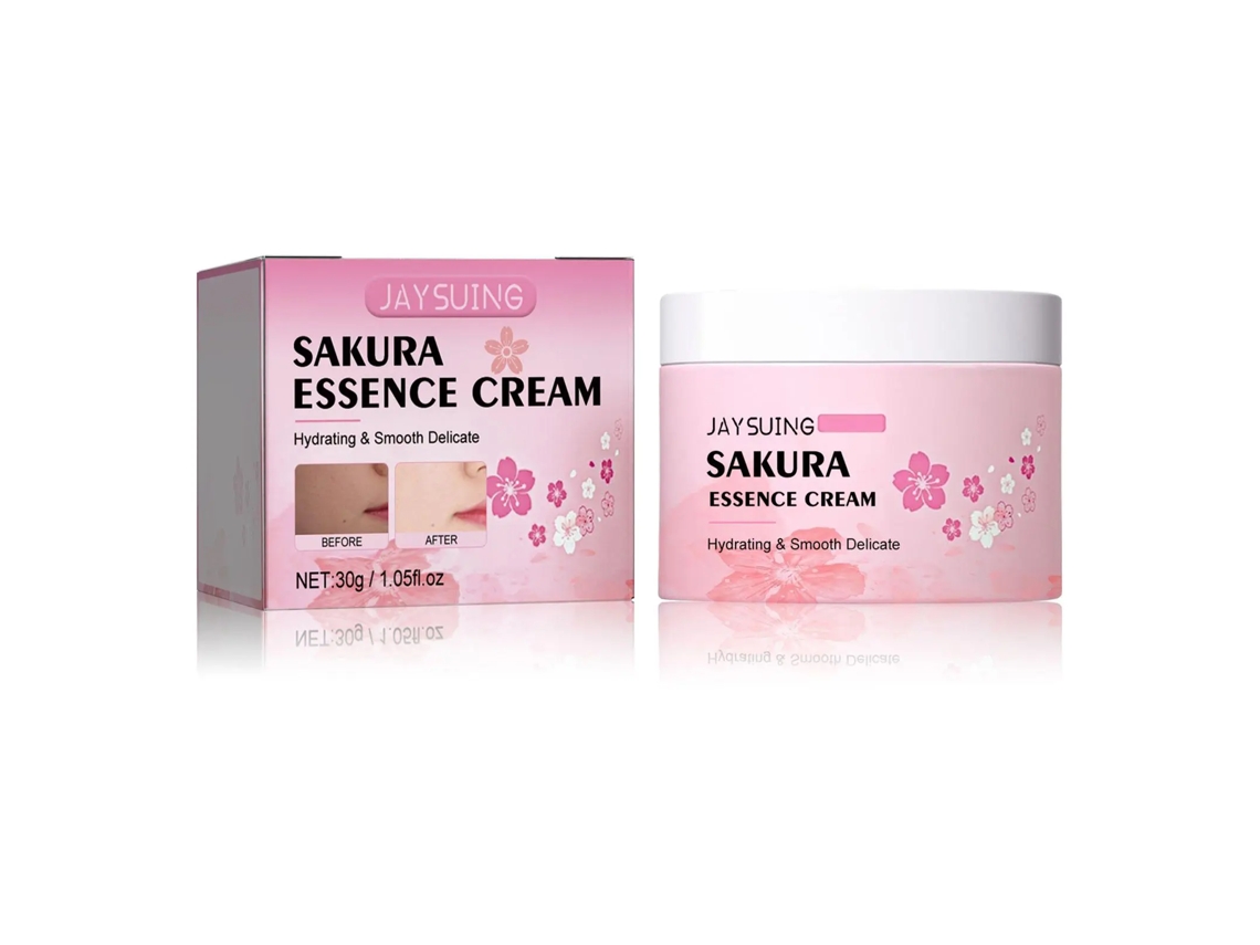 Crema con esencia de sakura de alta calidad