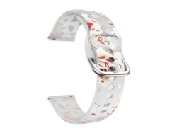 Pulseira De Silicone Para Galaxy Watch 4 20mm, Resistente E Elegante Para Smartwatch.