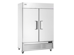 Refrigerador comercial VEVOR de 38,83 pies cúbicos de alcance en refrigerador vertical de 2 puertas
