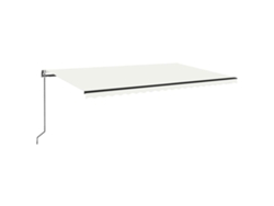Maison Exclusive - Toldo Retráctil Automático Crema 500x350 Cm