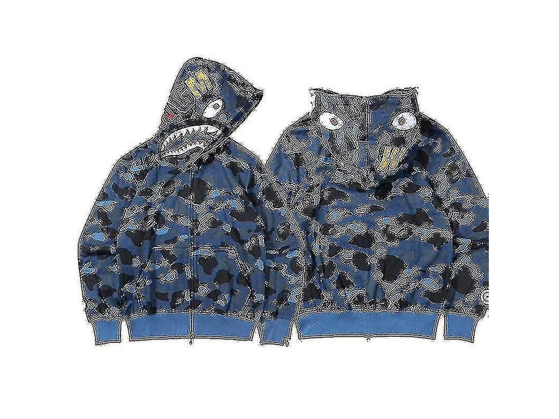 2026-sudadera Con Capucha Camuflaje Para Hombre Chico Chaqueta Suelta Cremallera Poliéster Casual
