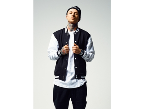 Abrigo URBAN CLASSICS Hombre (Multicolor - XL)