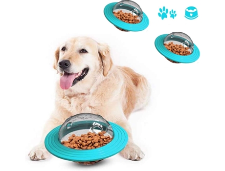 Juguetes interactivos para perros, bola de bocadillos para perros, juguete dispensador de comida para perros, para perros medianos que cazan y juegan