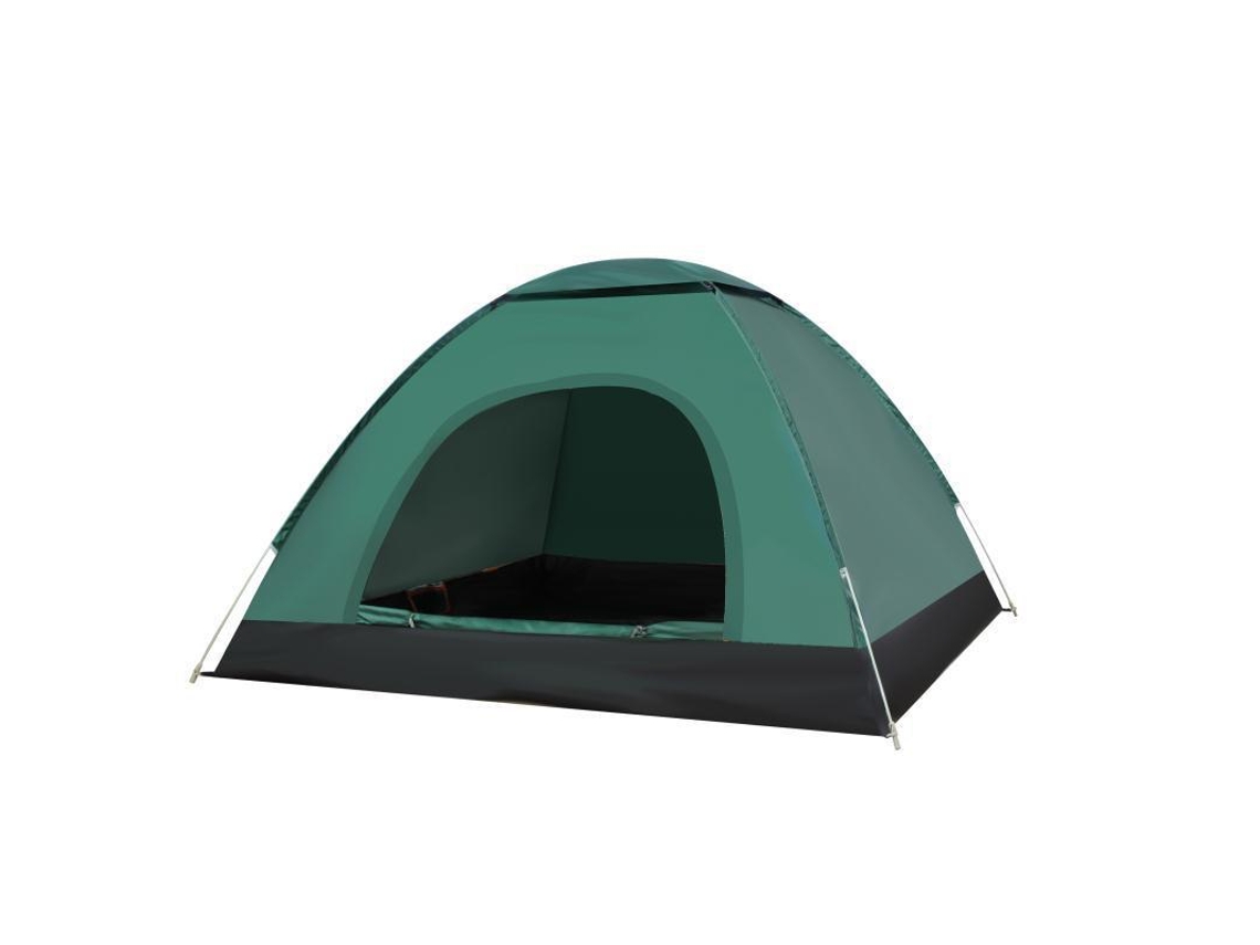 Tienda de campaña, protección solar y contra la lluvia, color verde oscuro (200 x 125 x 115 cm)