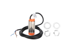 Sensor De Proximidad Cilíndrico Berm De 10-30 V Cc Con Interruptor Normalmente Abierto Y Cable De 1,2 M.