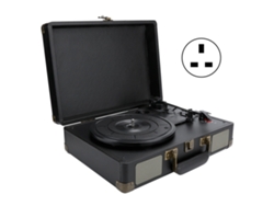 Tocadiscos portátil (100-240 V, 33/45/78 Rpm)