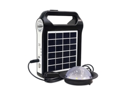 Batería De Litio Portátil Para Exteriores, Linterna Solar, Sistema Pequeño, Fuente De Alimentación De Emergencia Para Exteriores, Iluminación Ep-035