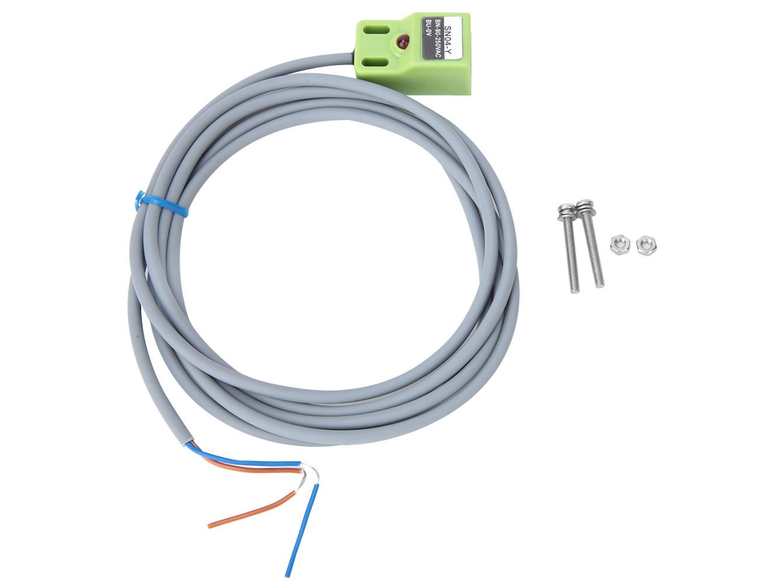 Yncm2026-sensor Inductivo De Proximidad 4mm Interruptor Sn04-y Ac90-250v Ac No