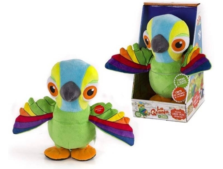 Peluche BANDAI Interactivo Papagaio Pepe (‎11 x 9.98 x 20.98 cm)