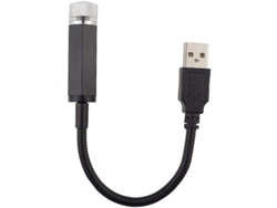Proyector De Estrellas Led Usb Con Luz Nocturna Y Modos De Proyección, Morado Y Azul, Para El Hogar, El Coche Y Fiestas.