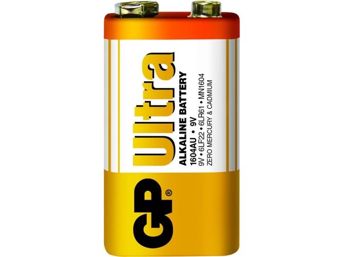 Pilas recargable GP BATTERIES 9V
