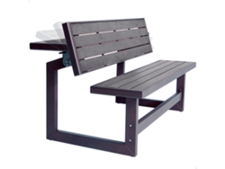 Banco LIFETIME Convertible en Mesa (Gris)