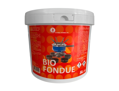 Gel para Fondue BIOFONDUE 5L CHAMA VERMELHA