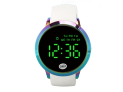Relógio Quartz Zhoulianfa T81-f Com Pulseira De Silicone Preto Para Homens E Senhoras