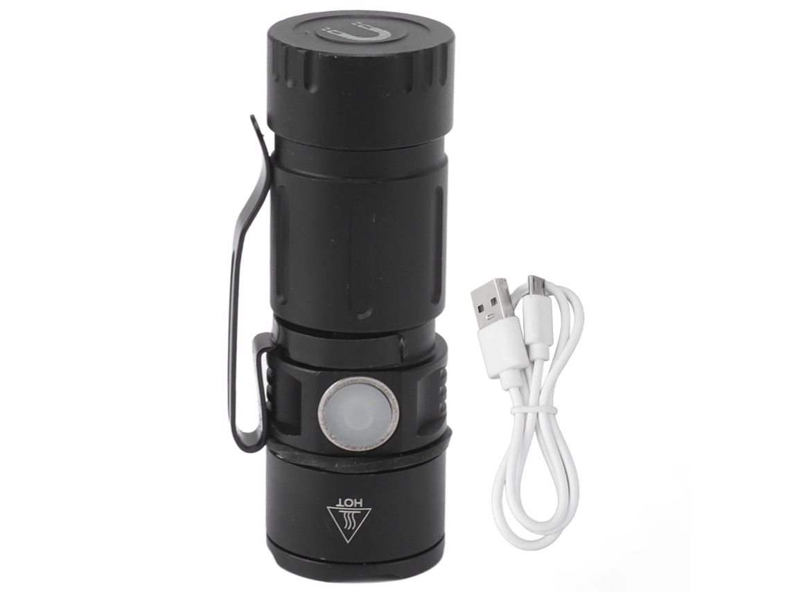 2026-linterna Led Pequeña Usb Recargable 5 Modos 1000lm Impermeable Mini Tamaño Bolsillo Edc Para Exterior