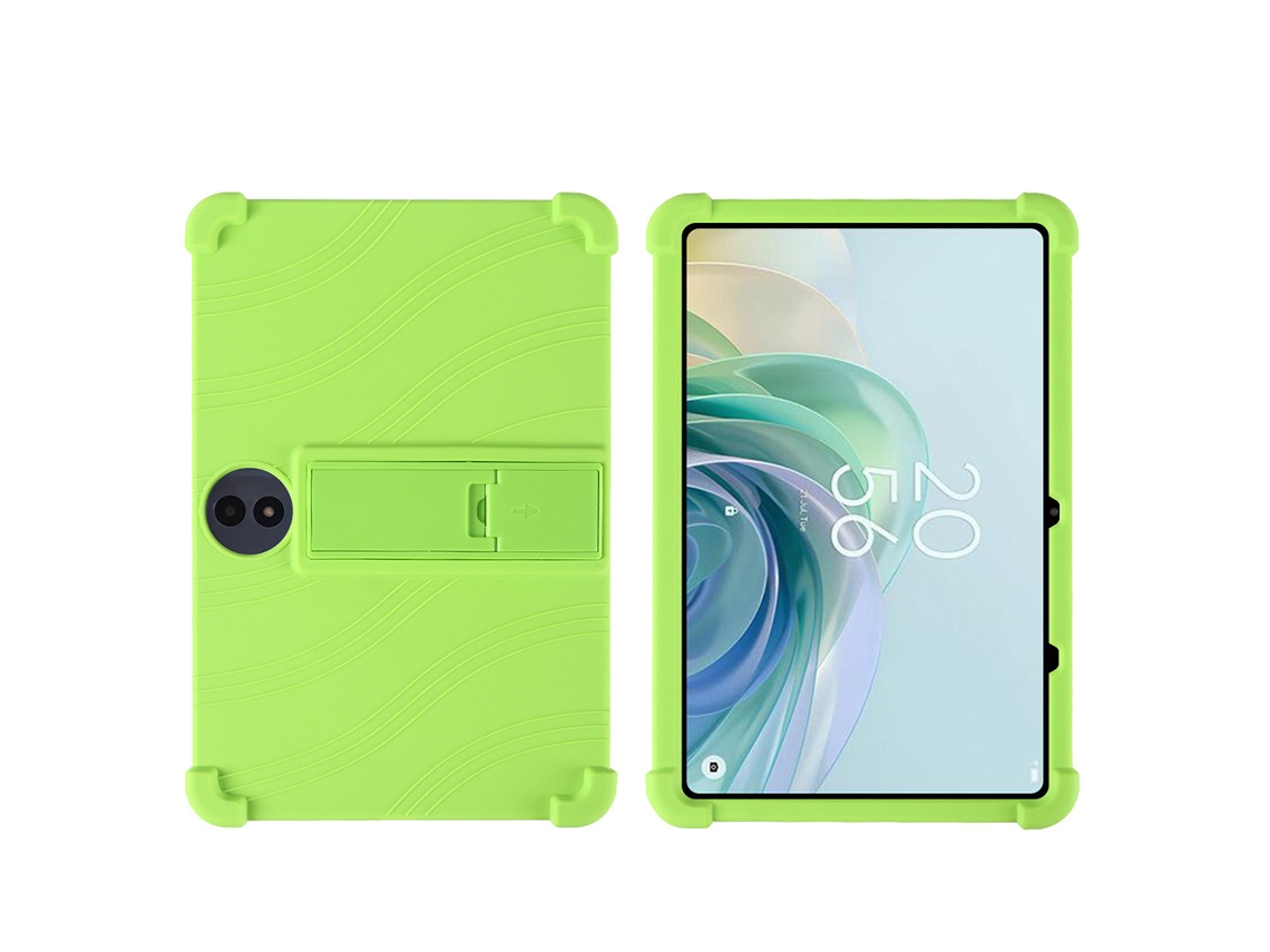 Funda de silicona con soporte para TCL Tab 11 Gen 2 11, funda protectora verde duradera Digitallab