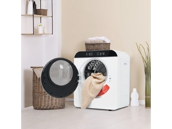 Minisecador de aire de 3 kg, 830 W, 6 programas, esterilización UV, montaje en pared