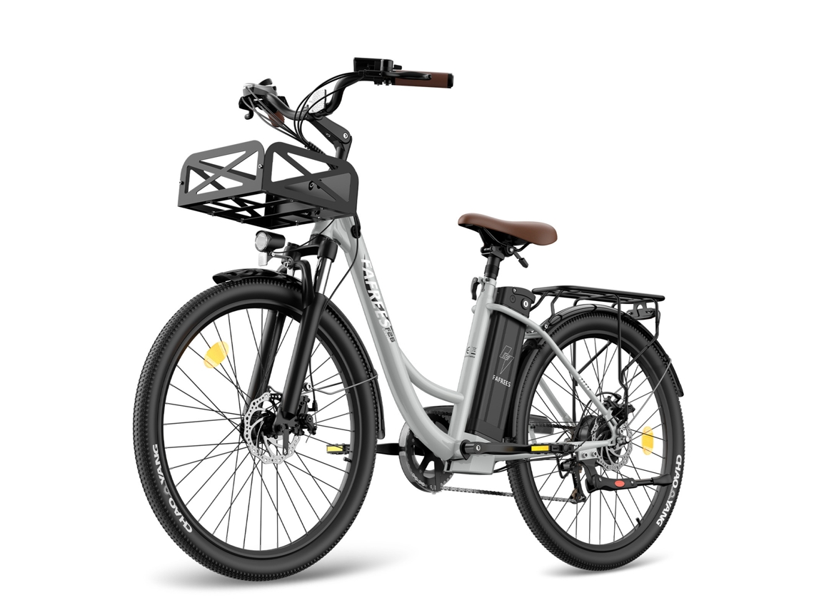 Bicicleta Eléctrica Fafrees F26 De Larga Duración, Neumáticos De 26", Motor De 250 W, Batería De 36 V Y 25 Ah.