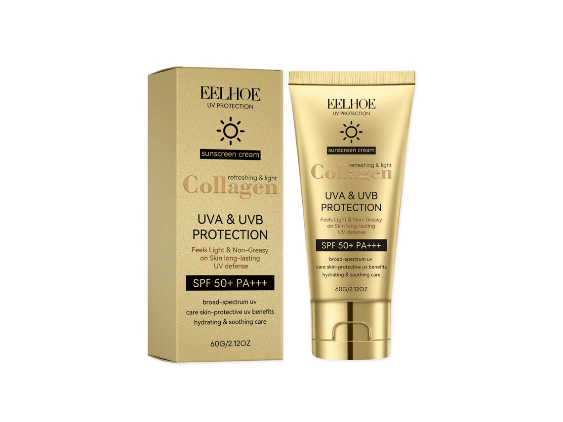 Protector solar con colágeno SPF 50 con protección UV