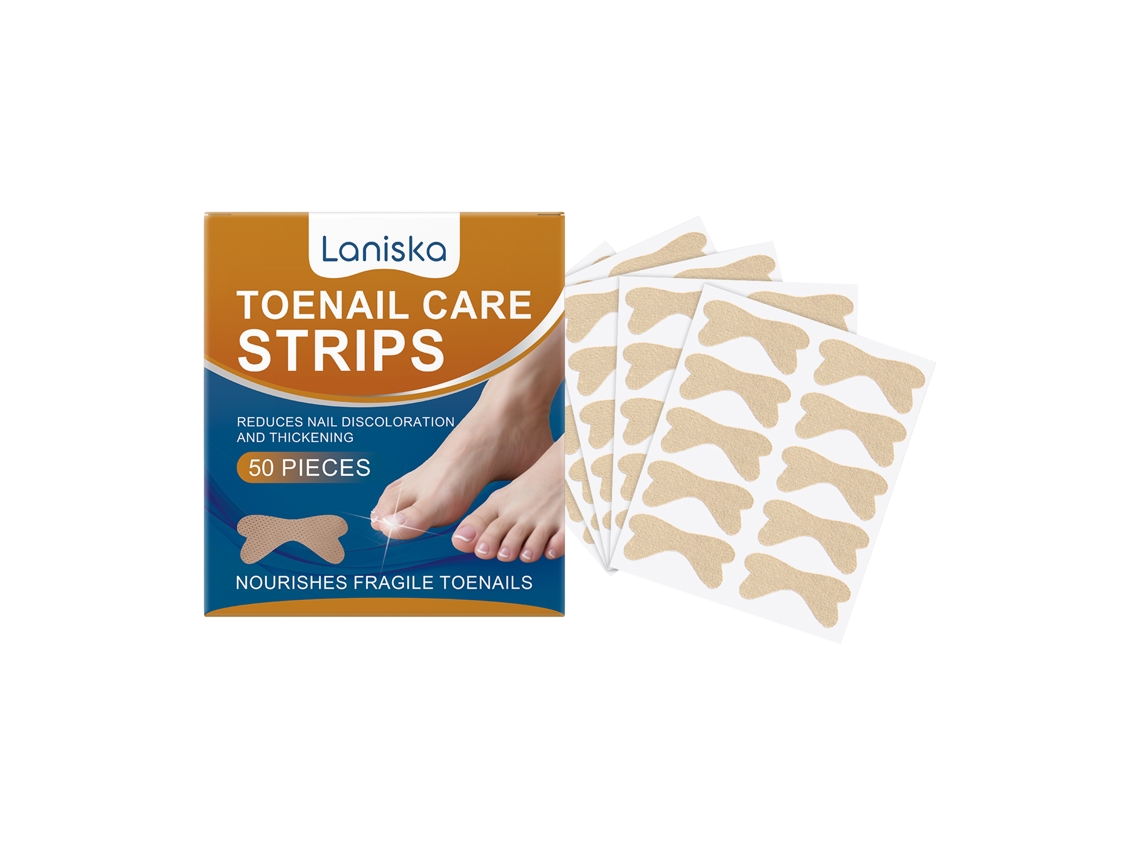 Parche para el cuidado de las uñas de los pies
