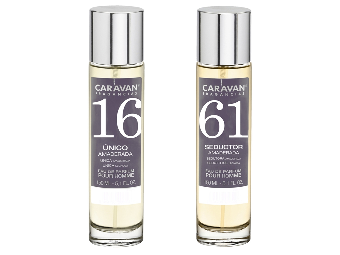 Set de 2 Perfumes CARAVAN para Hombre Nº61 y Nº16 CARAVAN