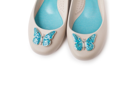 Zapatos OKA B Madam Butterfly PVC para Mujer (36 - Crudo-Dove)