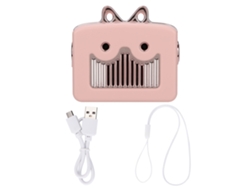 New Y03 Mini Altavoz Portátil Para Gatos Con Bluetooth Recargable Barra De Sonido Estéreo Rosa