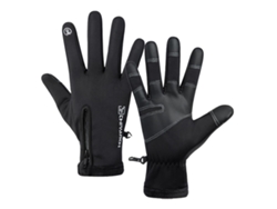 2026-guantes Impermeables Invierno Calientes Antiviento Táctiles Zipper Hombre Mujer Ciclismo L