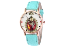 Reloj Casual Unisex Con Correa De Cuero Sintético Y Esfera De Cuarzo Con Números Romanos Zhoulianfa (menta)