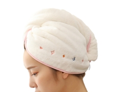 Toalla Kofihety Cabello Gorro Secado Ideal Cabello Largo Microfibra (25x15x5cm)