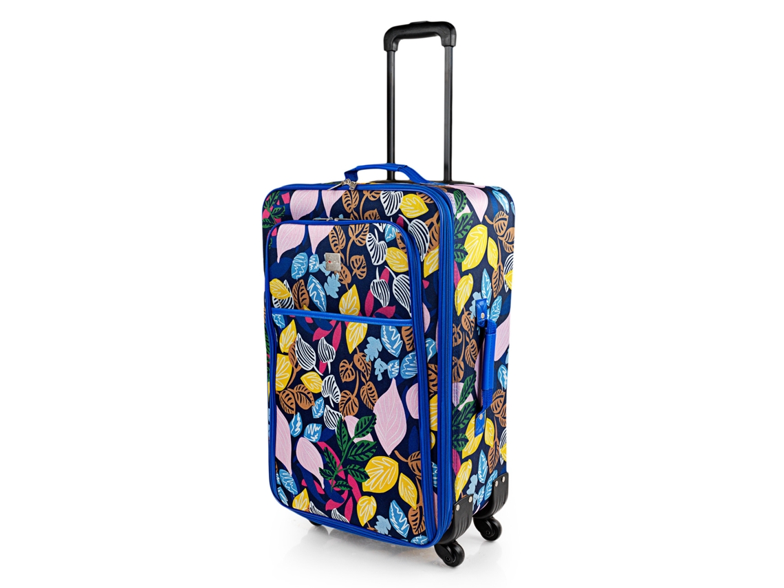 Maleta Mediana Eva ITACA Solite Azul (39,5x67x23 cm 54,5l)